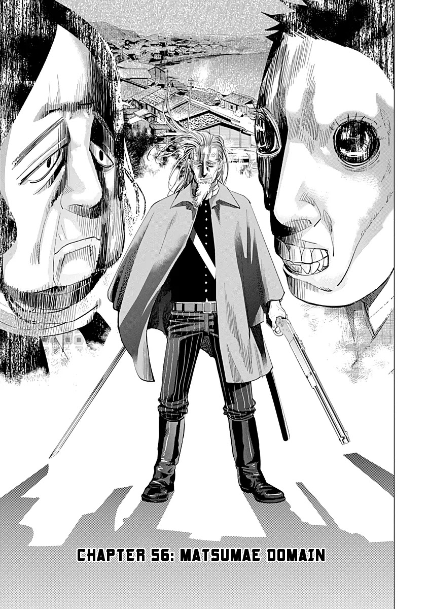 Golden Kamui Chapter 56 page 1 - Chapter 56: Matsumae Domain