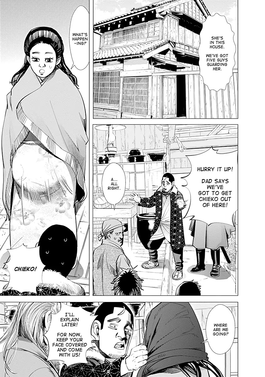Golden Kamui Chapter 56 page 13 - Chapter 56: Matsumae Domain