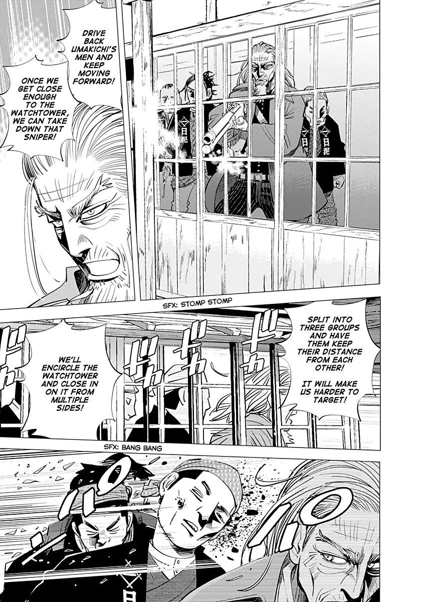 Golden Kamui Chapter 58 page 10 - Chapter 58: Showdown in Barato