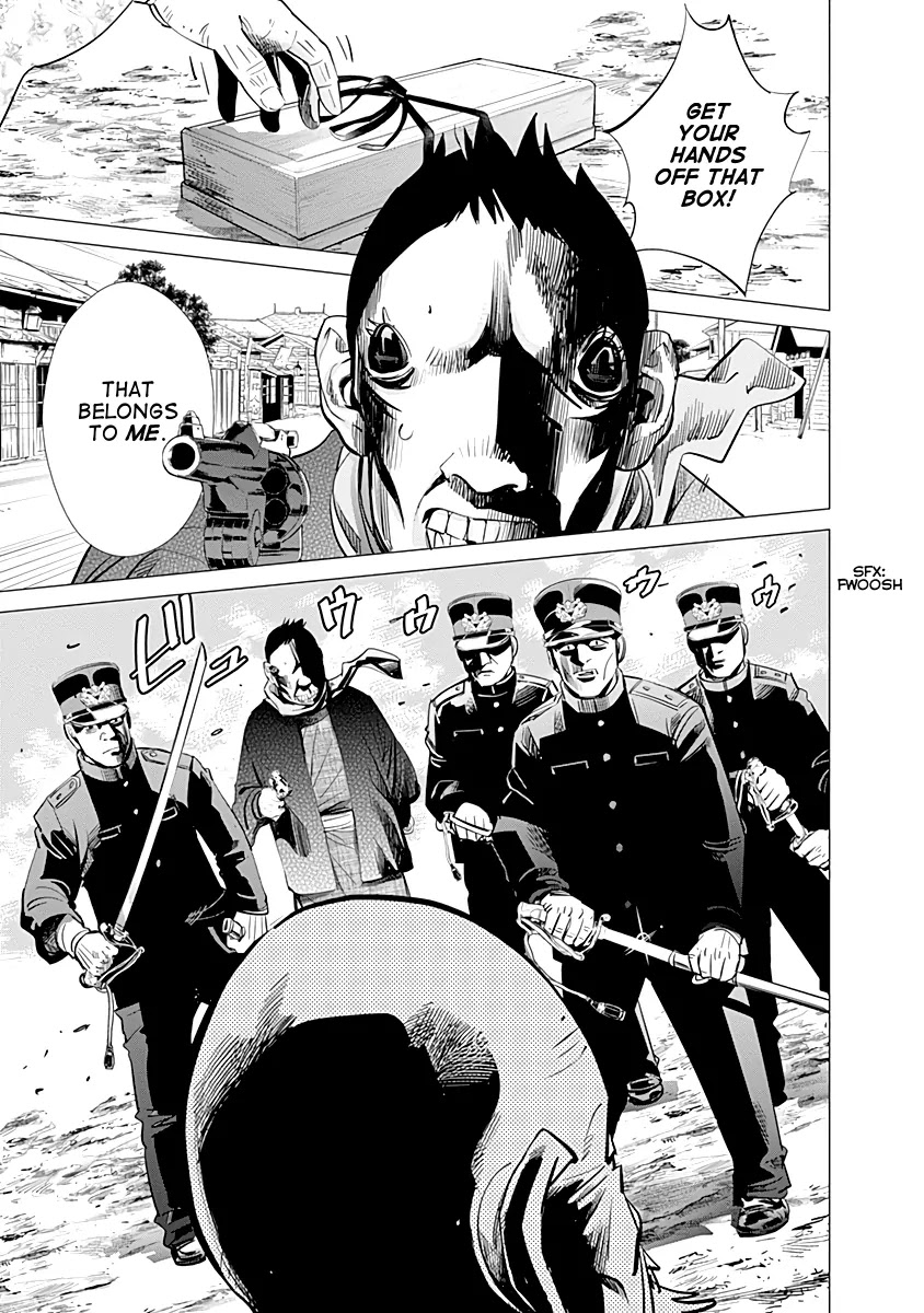 Golden Kamui Chapter 58 page 18 - Chapter 58: Showdown in Barato