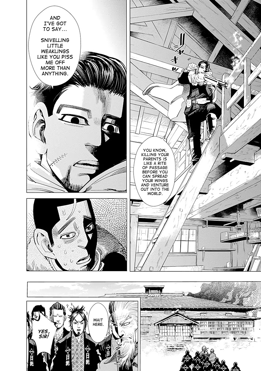 Golden Kamui Chapter 59 page 11 - Chapter 59: Bodyguard of the Snow-Swept Plains