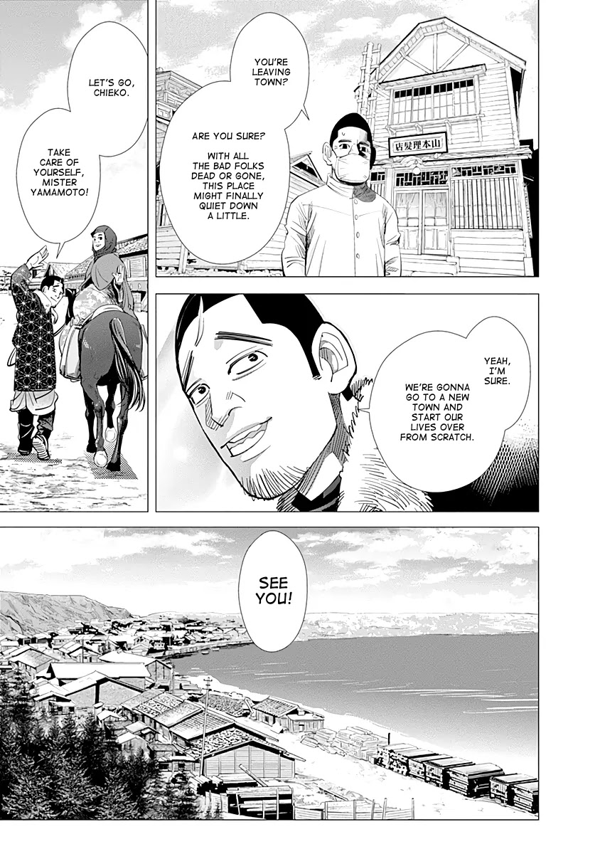Golden Kamui Chapter 59 page 15 - Chapter 59: Bodyguard of the Snow-Swept Plains