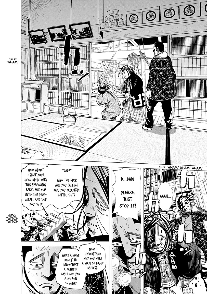 Golden Kamui Chapter 59 page 9 - Chapter 59: Bodyguard of the Snow-Swept Plains