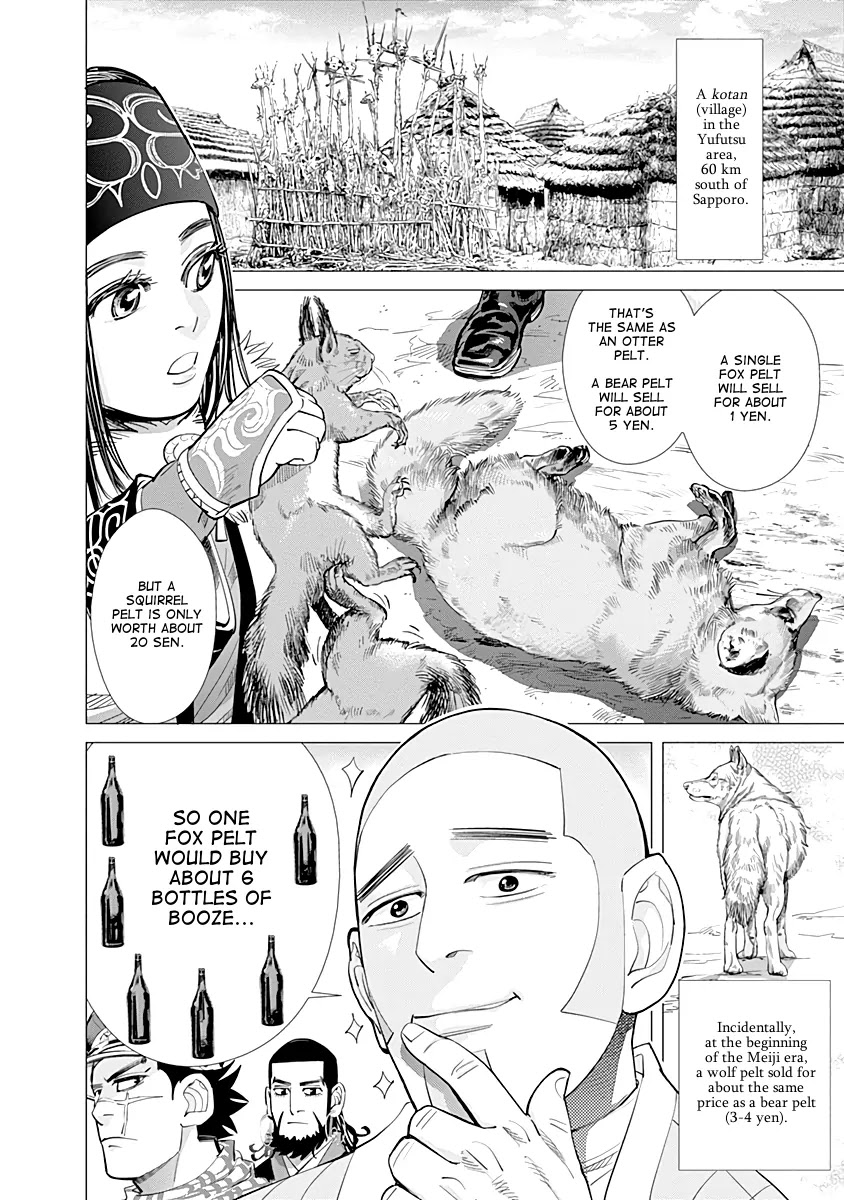 Golden Kamui Chapter 60 page 10 - Chapter 60: Ikatkar Cironnup, The Trickster Fox