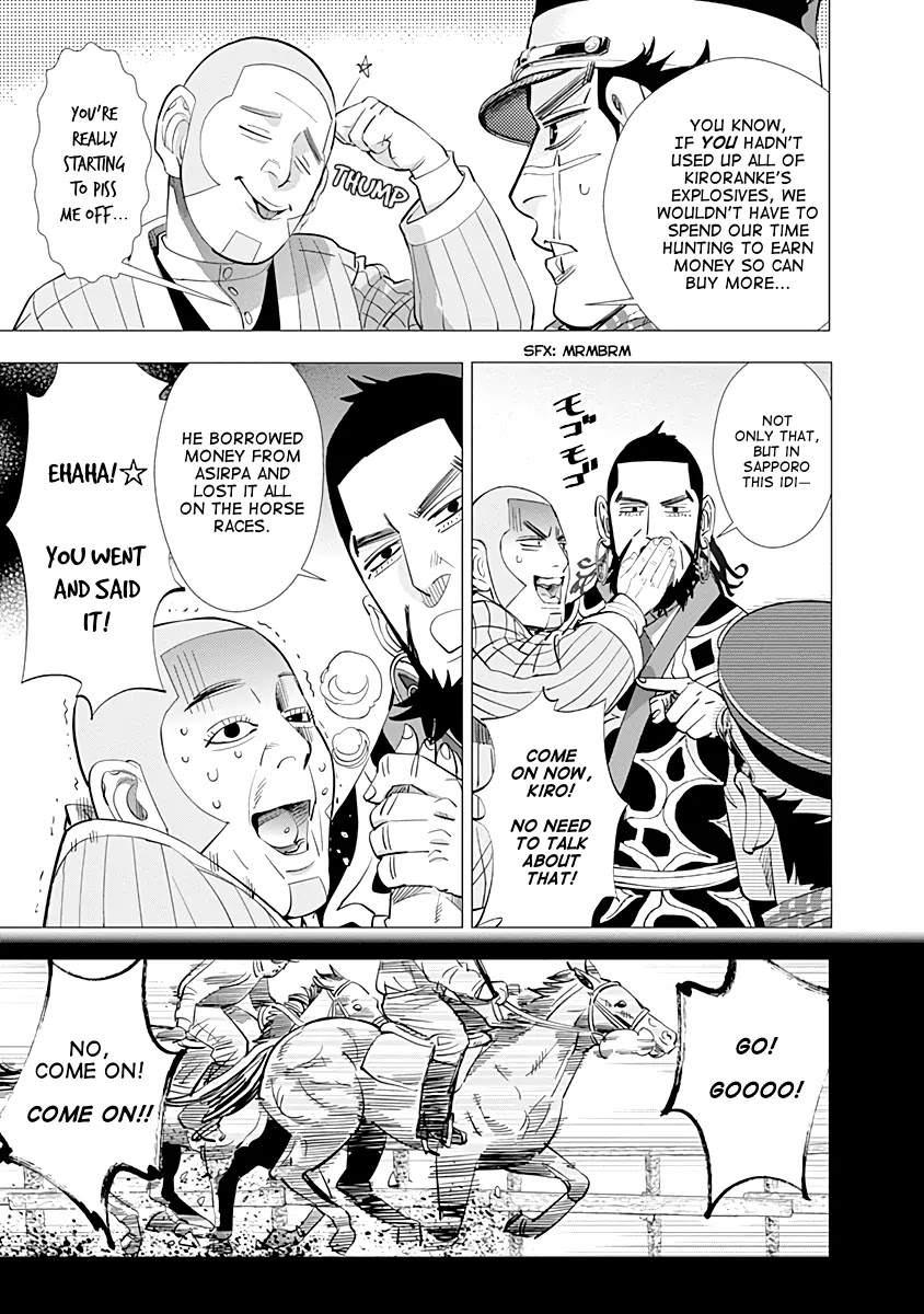 Golden Kamui Chapter 60 page 11 - Chapter 60: Ikatkar Cironnup, The Trickster Fox