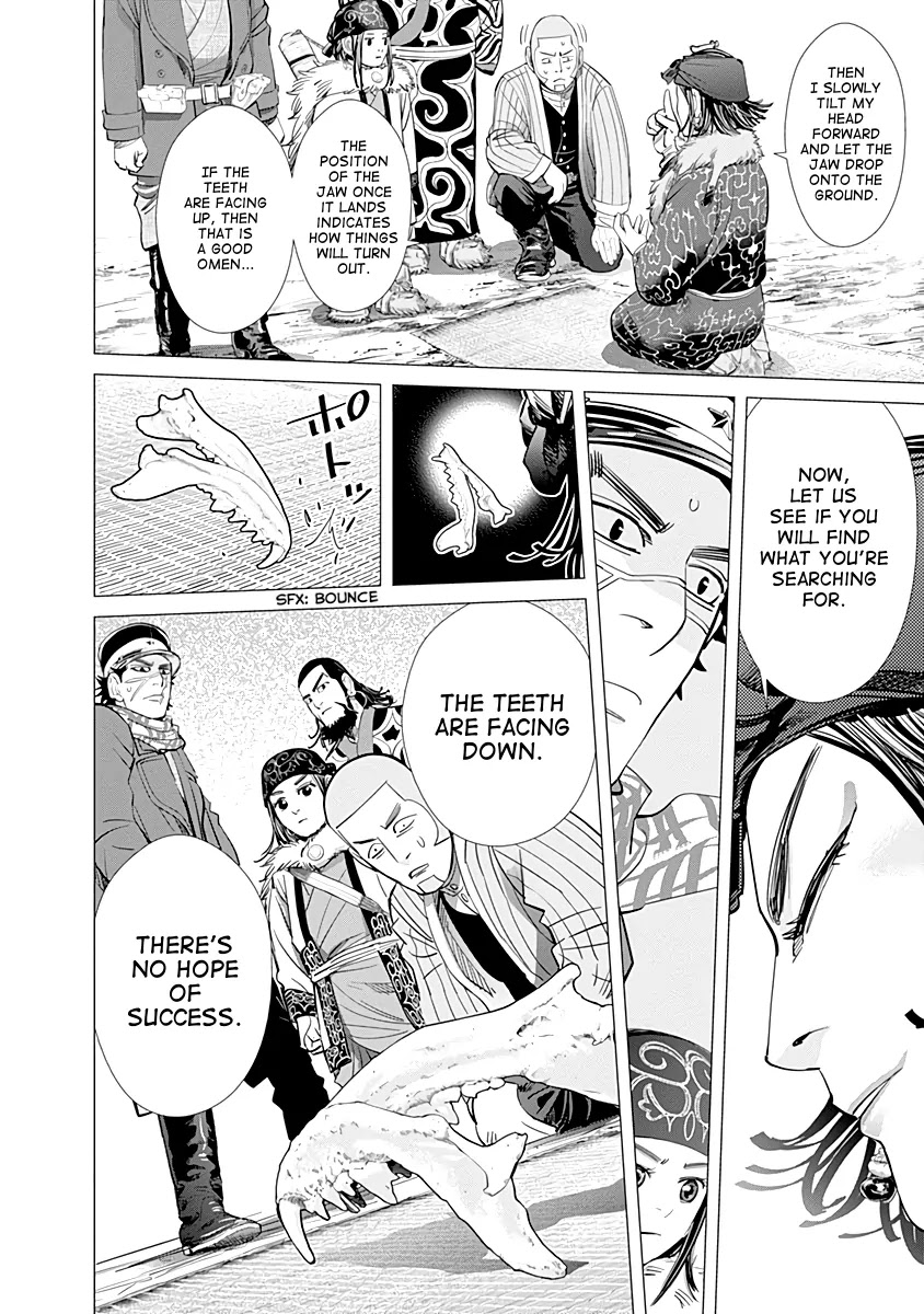 Golden Kamui Chapter 60 page 18 - Chapter 60: Ikatkar Cironnup, The Trickster Fox