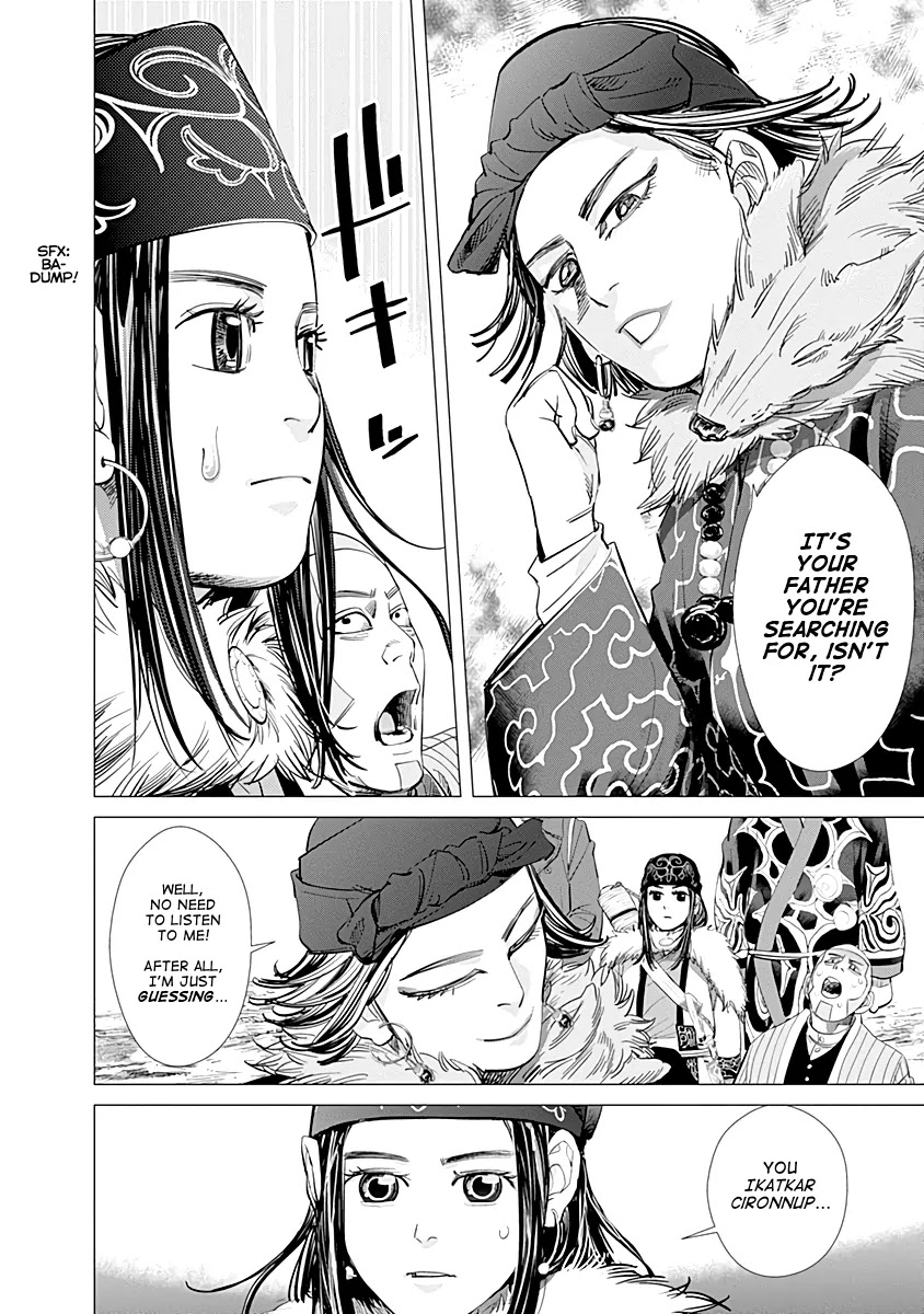 Golden Kamui Chapter 60 page 20 - Chapter 60: Ikatkar Cironnup, The Trickster Fox