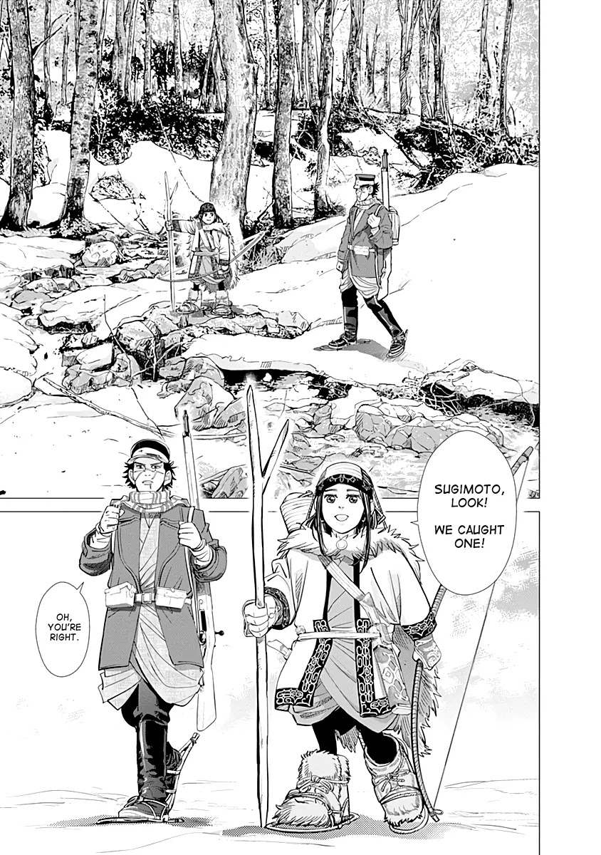 Golden Kamui Chapter 60 page 7 - Chapter 60: Ikatkar Cironnup, The Trickster Fox