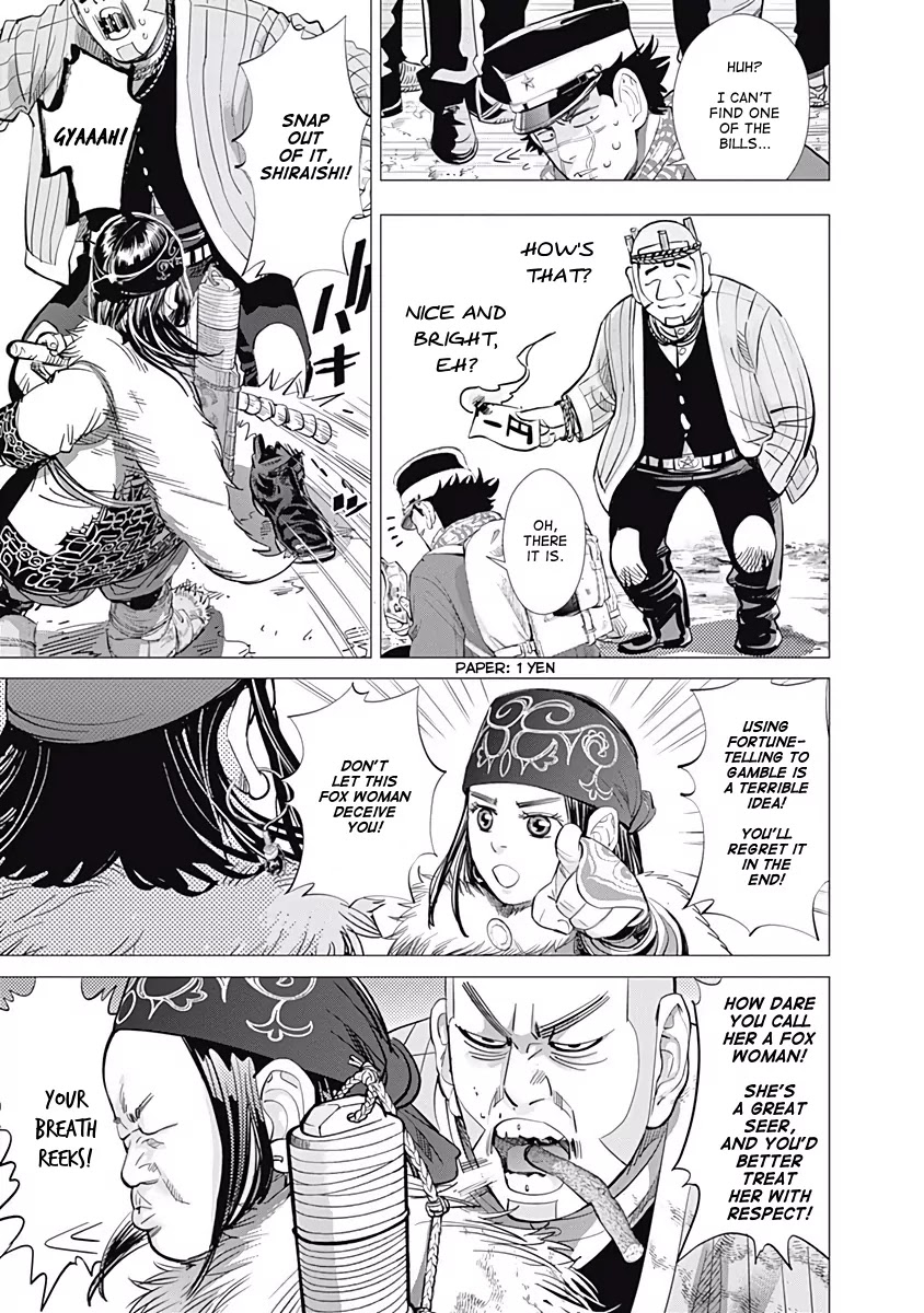Golden Kamui Chapter 61 page 11 - Chapter 61: The Ezo Derby