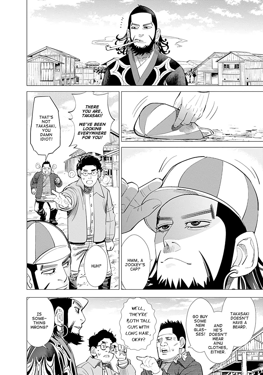 Golden Kamui Chapter 61 page 14 - Chapter 61: The Ezo Derby