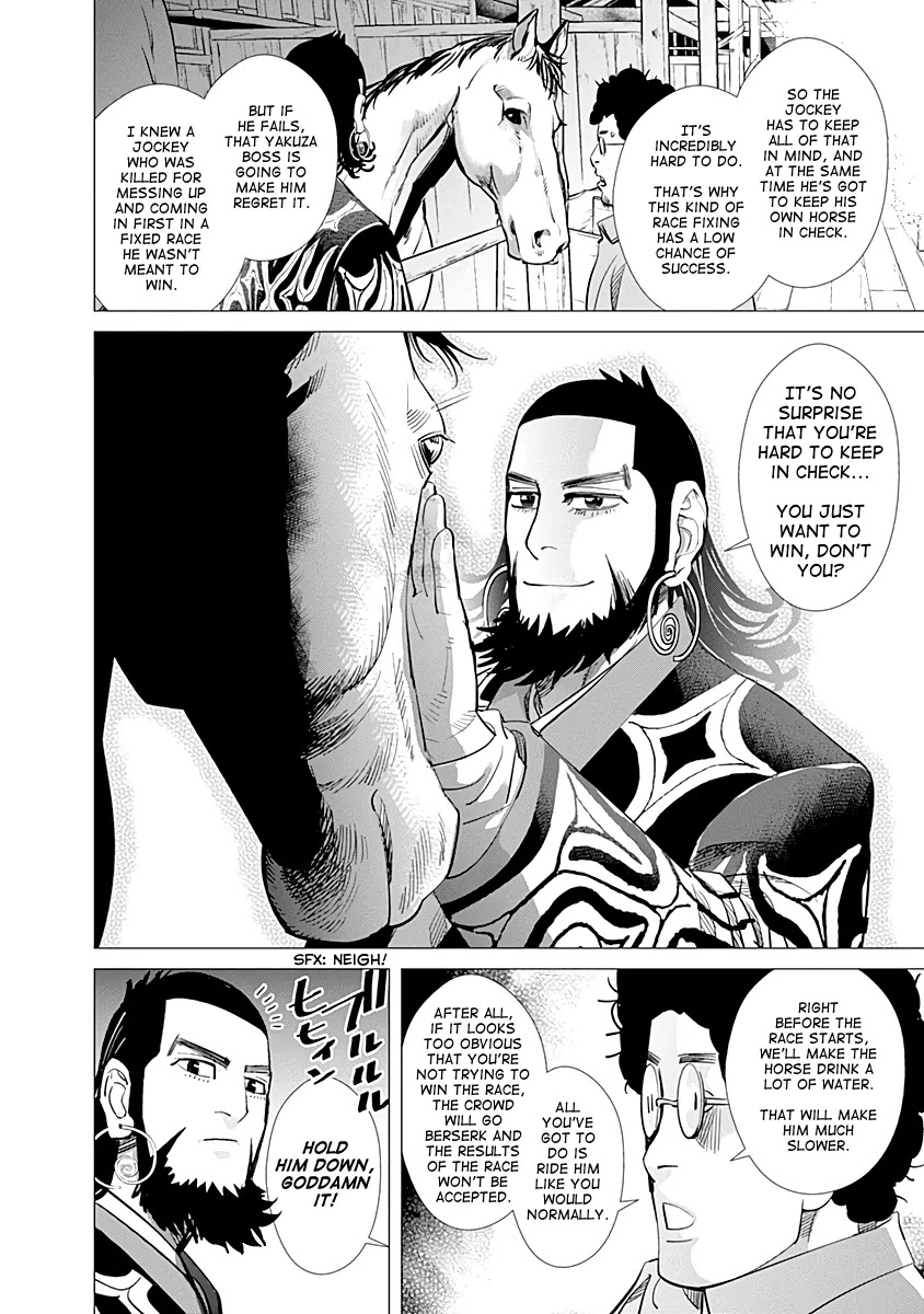 Golden Kamui Chapter 61 page 16 - Chapter 61: The Ezo Derby