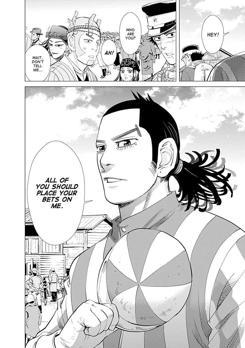 Golden Kamui Chapter 61 page 18 - Chapter 61: The Ezo Derby