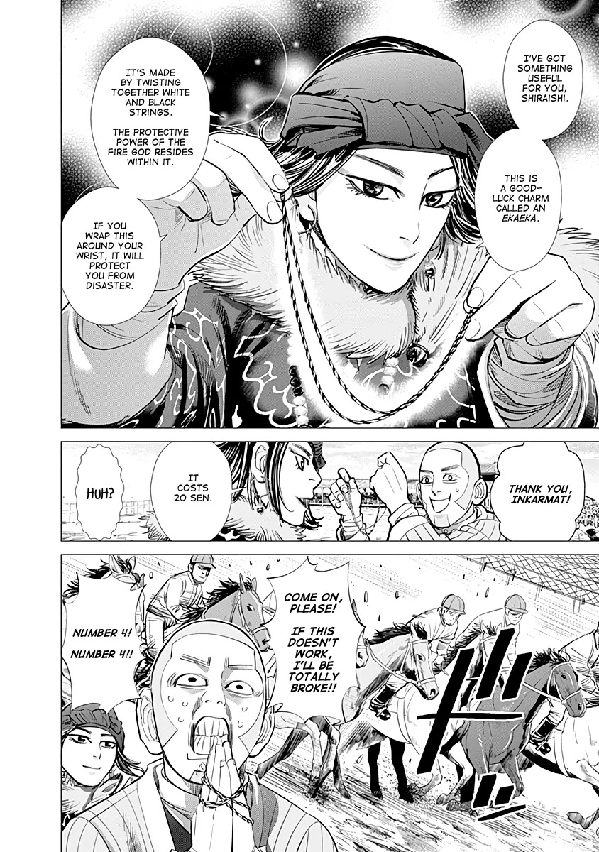 Golden Kamui Chapter 61 page 6 - Chapter 61: The Ezo Derby