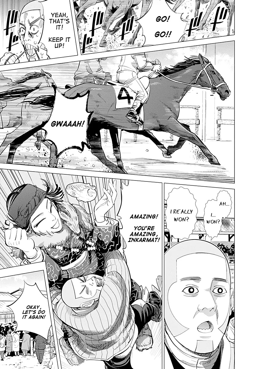 Golden Kamui Chapter 61 page 7 - Chapter 61: The Ezo Derby