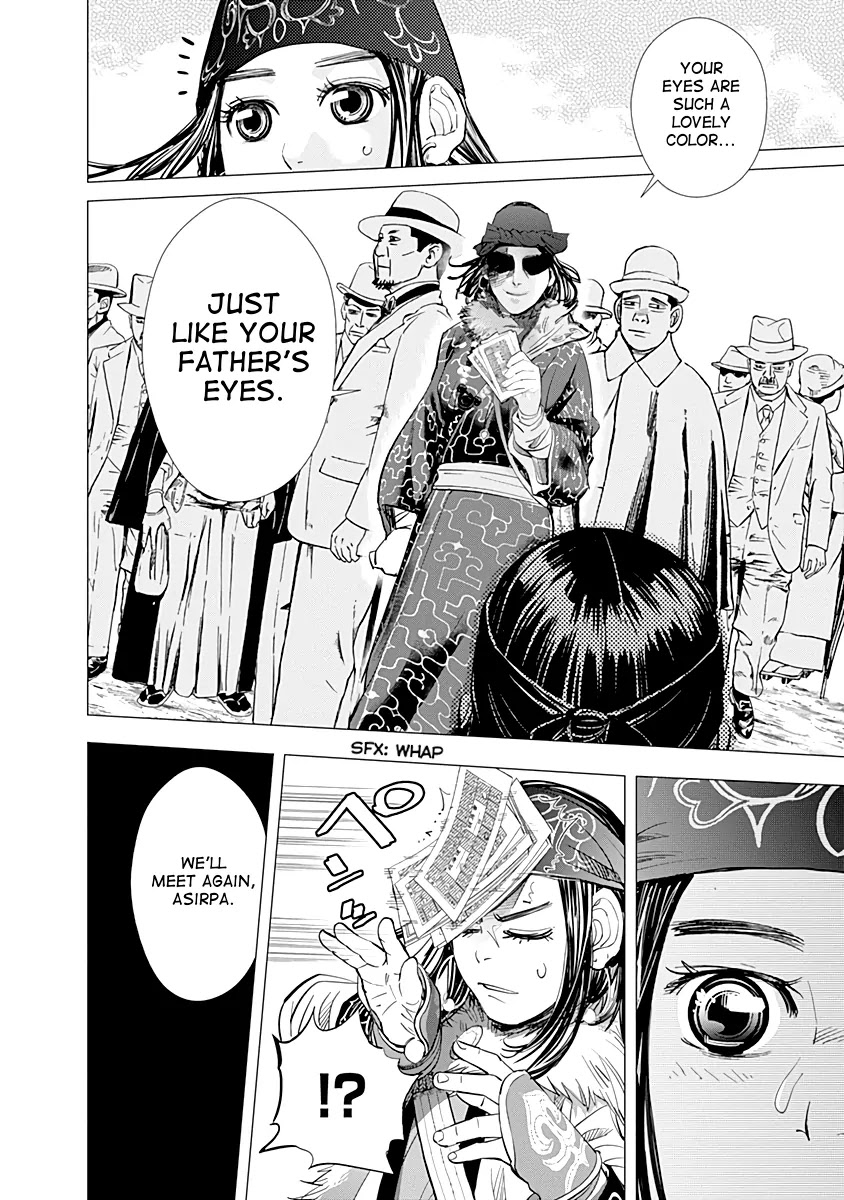 Golden Kamui Chapter 62 page 7 - Chapter 62: Kiroranke, Substitute Jockey