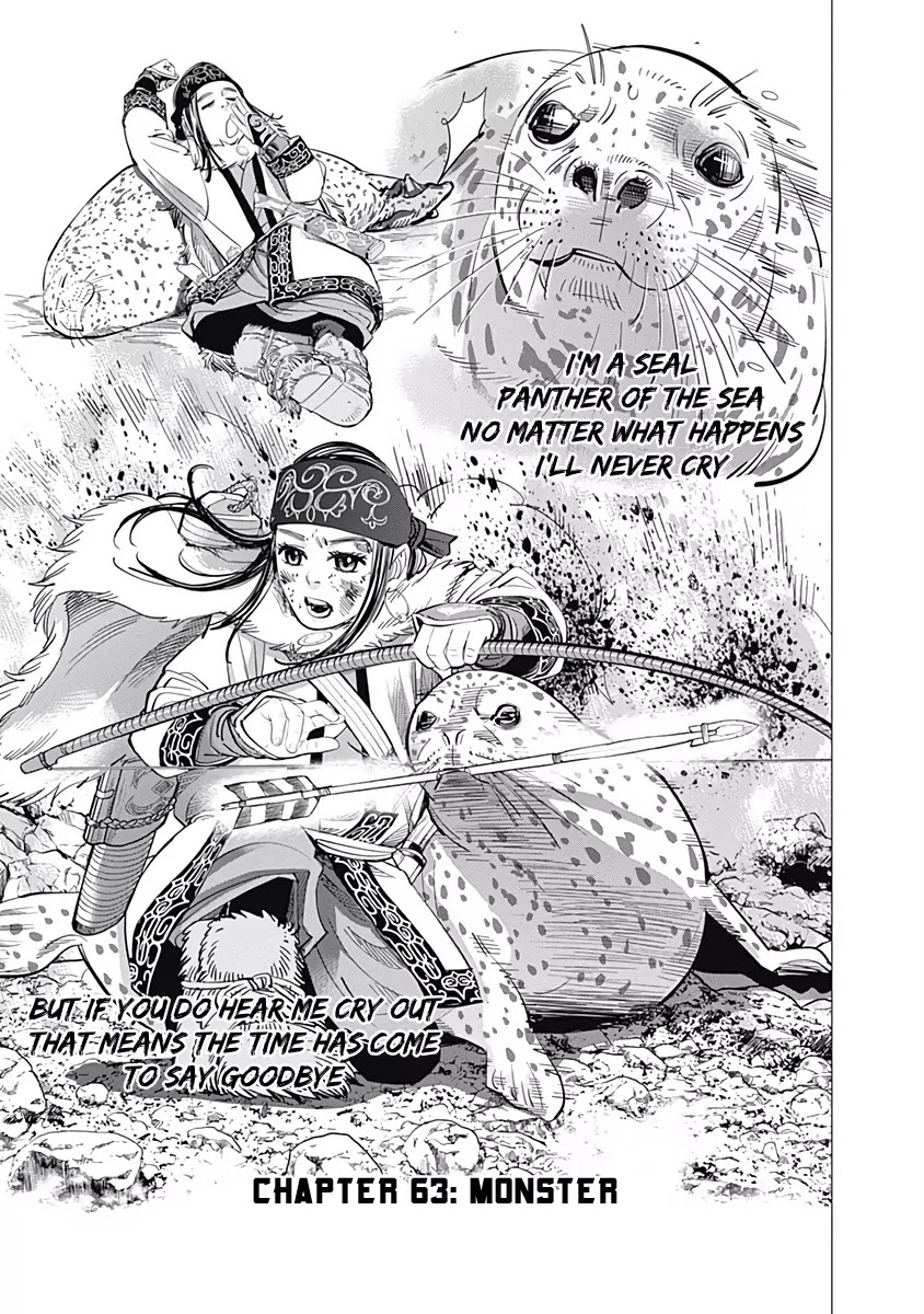 Golden Kamui Chapter 63 page 3 - Chapter 63: Monster