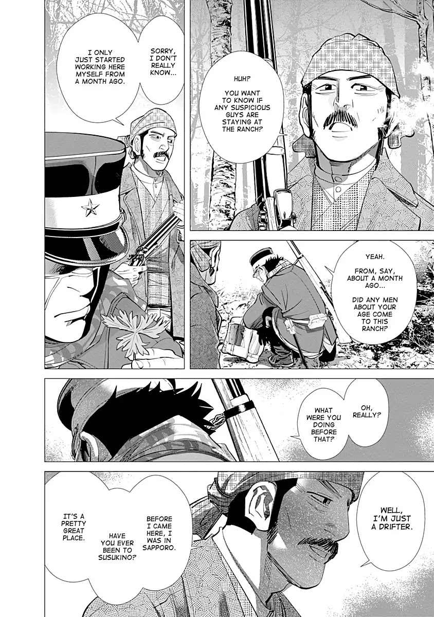 Golden Kamui Chapter 64 page 11 - Chapter 64 : Osoma in the Forest of Demons