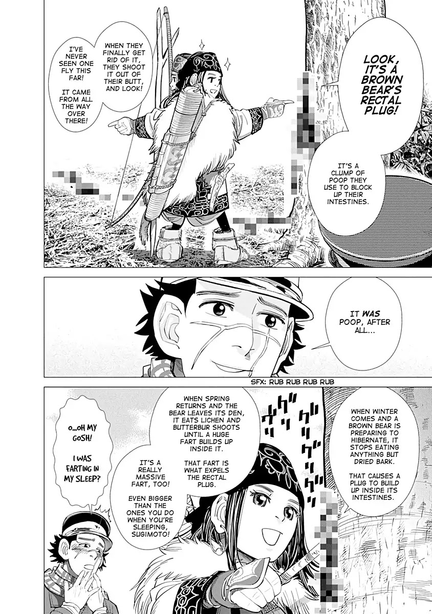 Golden Kamui Chapter 64 page 13 - Chapter 64 : Osoma in the Forest of Demons