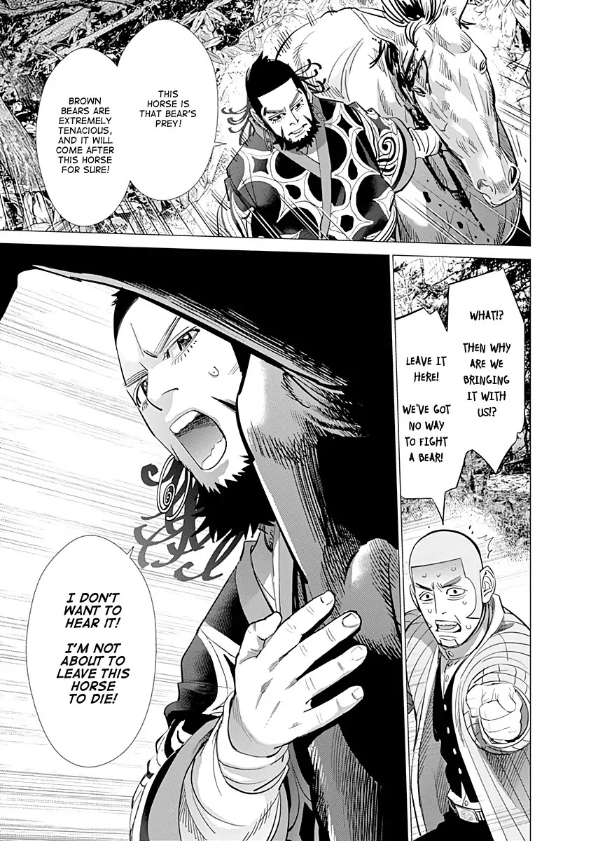 Golden Kamui Chapter 64 page 16 - Chapter 64 : Osoma in the Forest of Demons