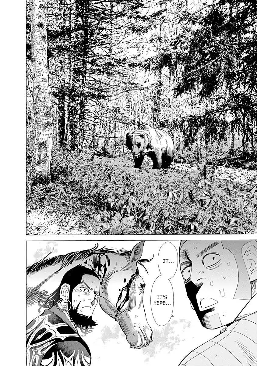 Golden Kamui Chapter 64 page 17 - Chapter 64 : Osoma in the Forest of Demons