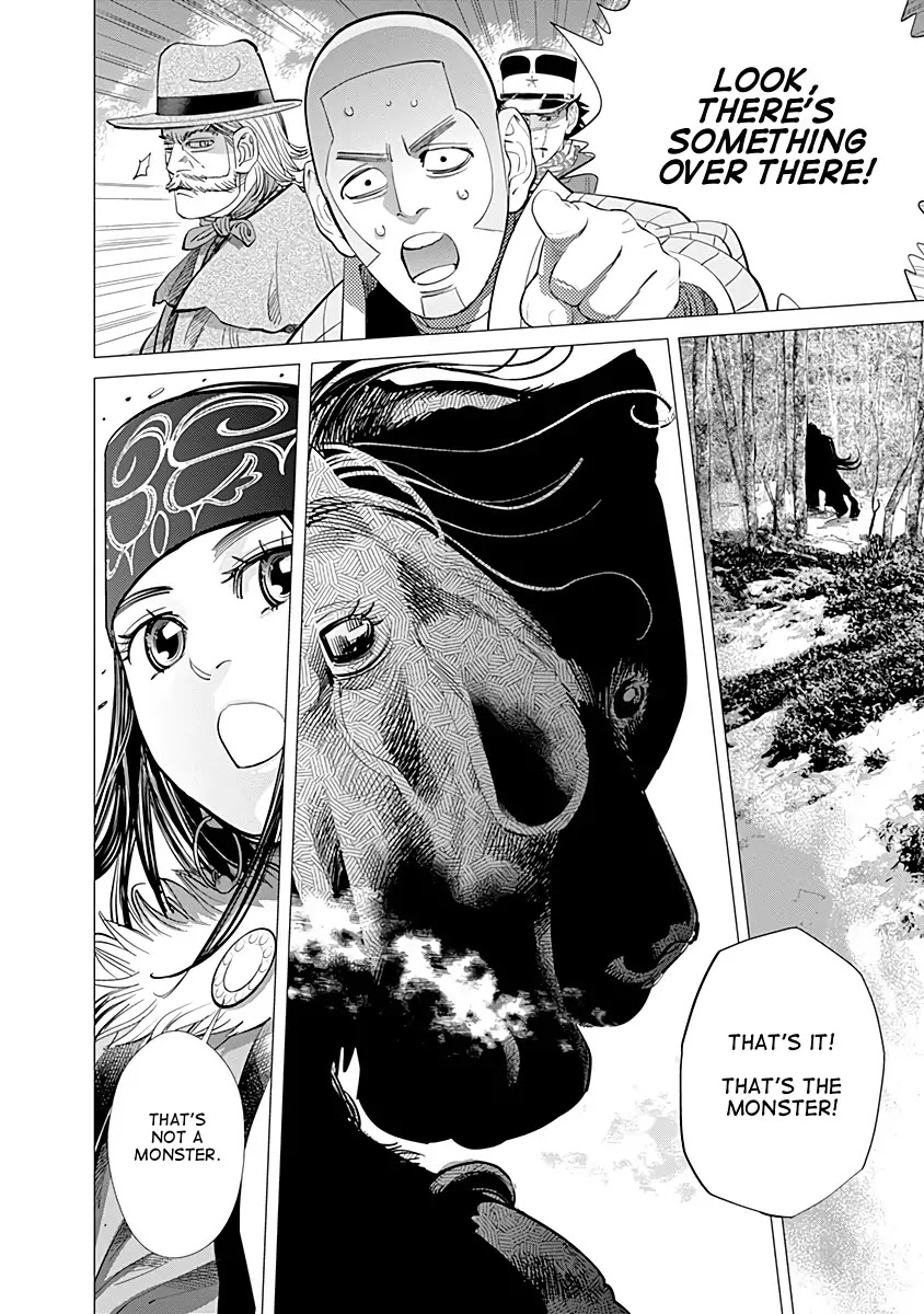 Golden Kamui Chapter 64 page 4 - Chapter 64 : Osoma in the Forest of Demons