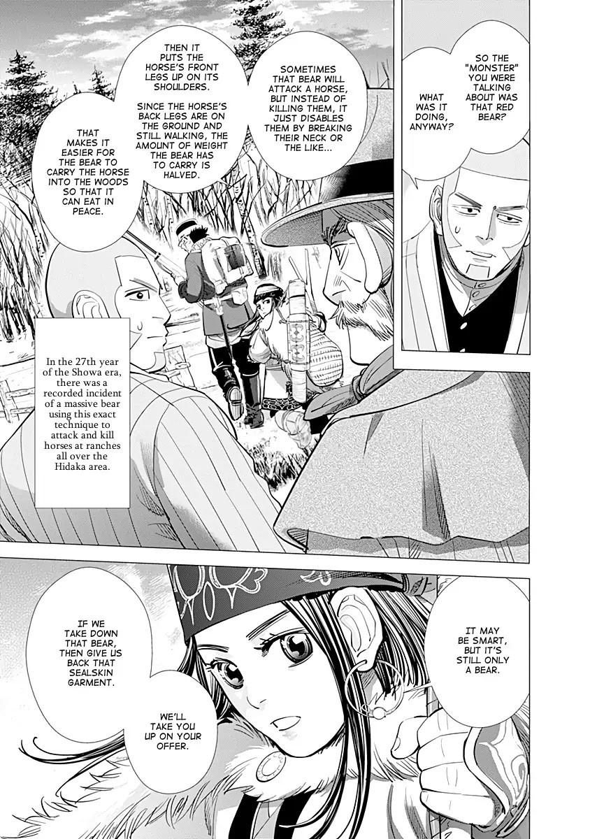 Golden Kamui Chapter 64 page 7 - Chapter 64 : Osoma in the Forest of Demons