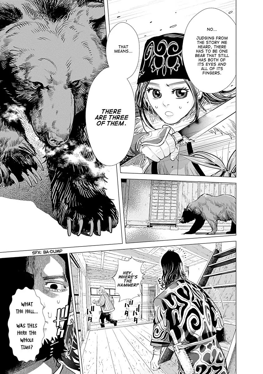 Golden Kamui Chapter 65 page 17 - Chapter 65: The Immortal Beast