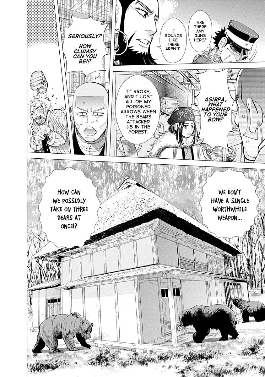 Golden Kamui Chapter 66 page 14 - Chapter 66: The House Where Fear Lives
