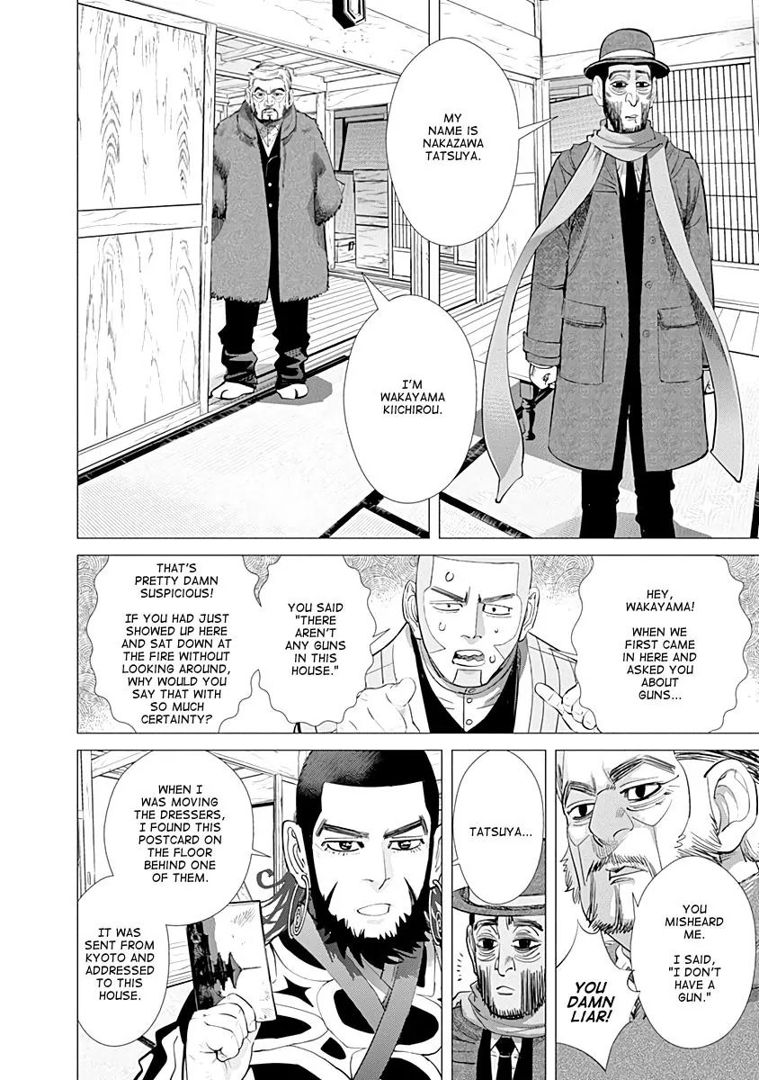 Golden Kamui Chapter 66 page 16 - Chapter 66: The House Where Fear Lives
