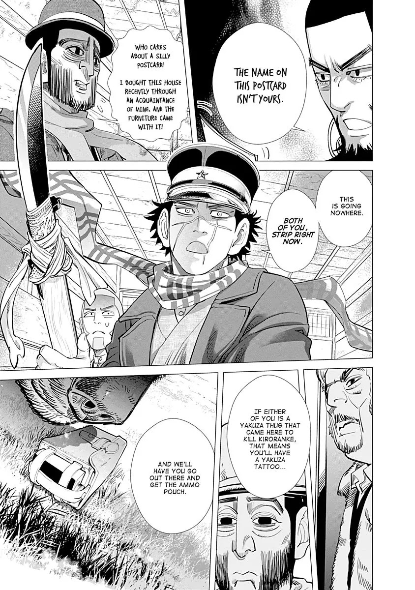 Golden Kamui Chapter 66 page 17 - Chapter 66: The House Where Fear Lives