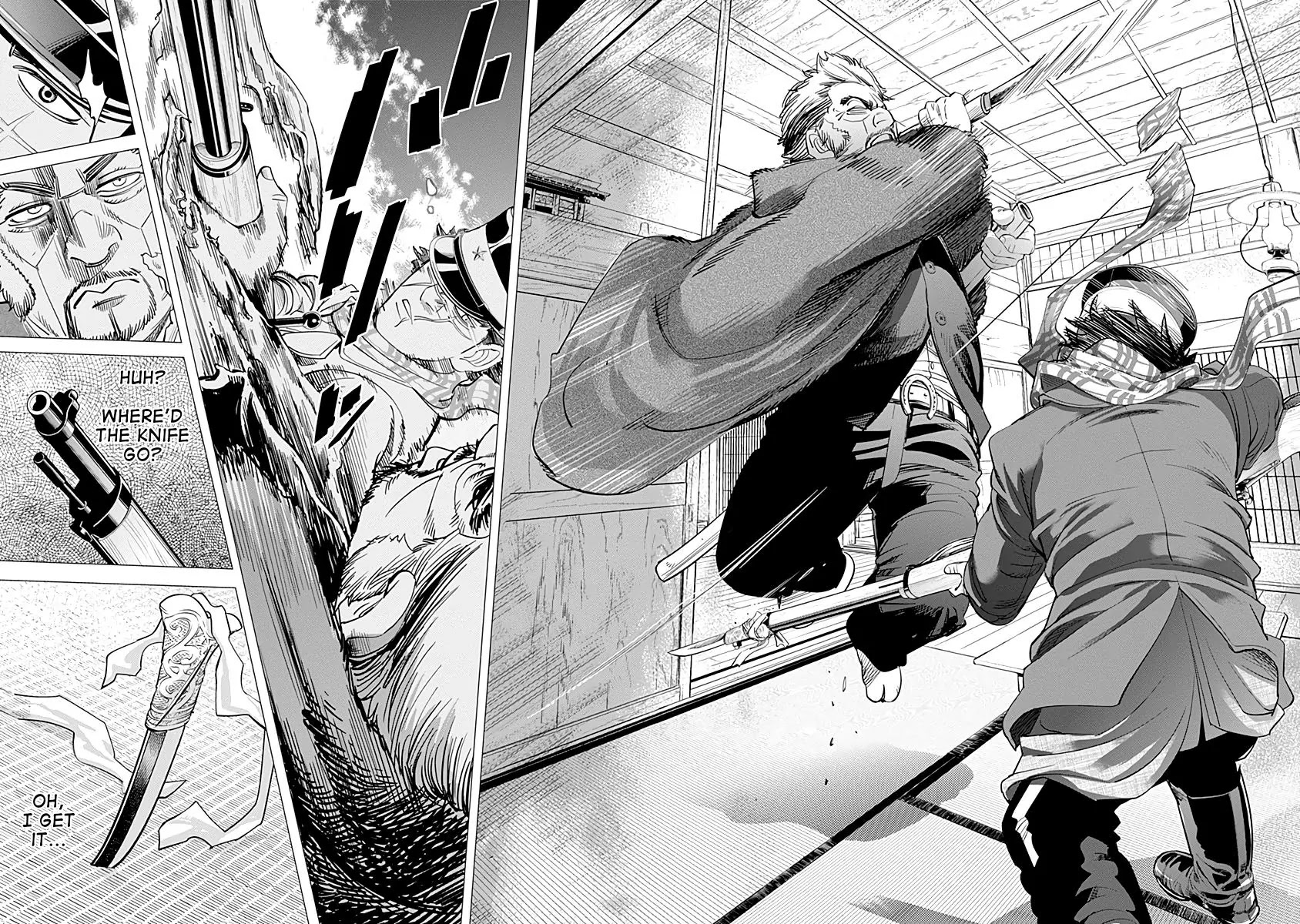 Golden Kamui Chapter 66 page 18 - Chapter 66: The House Where Fear Lives