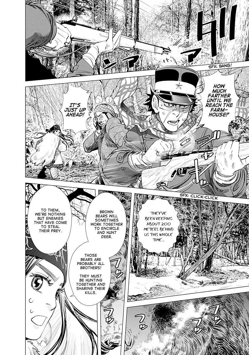 Golden Kamui Chapter 66 page 2 - Chapter 66: The House Where Fear Lives