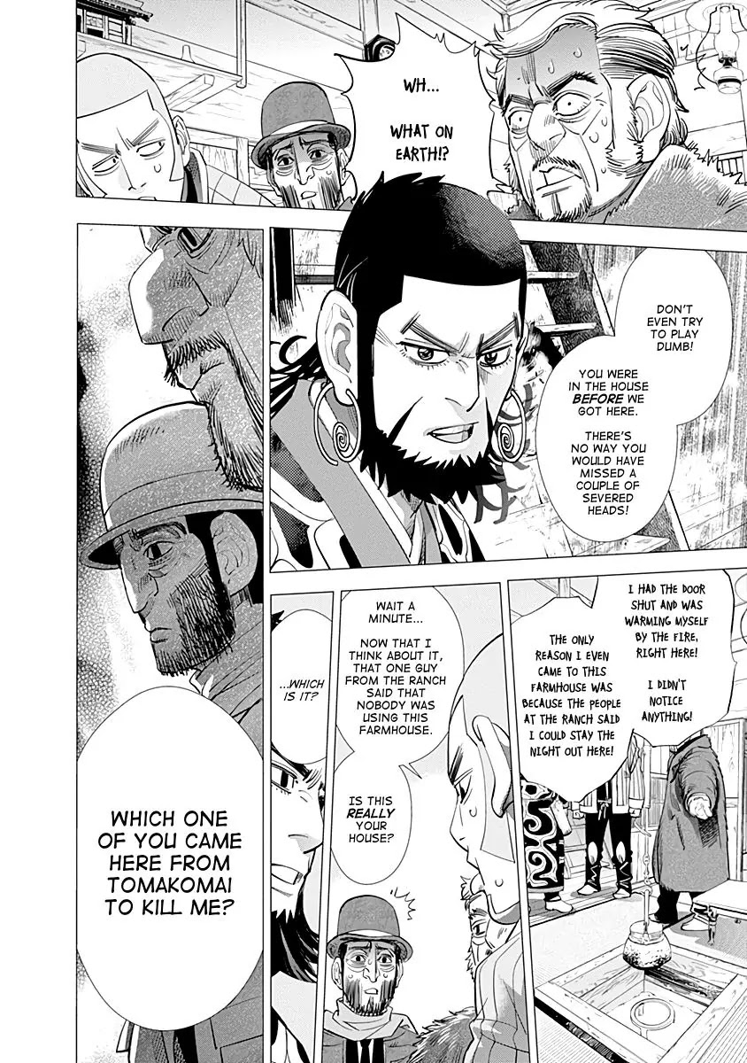 Golden Kamui Chapter 66 page 4 - Chapter 66: The House Where Fear Lives
