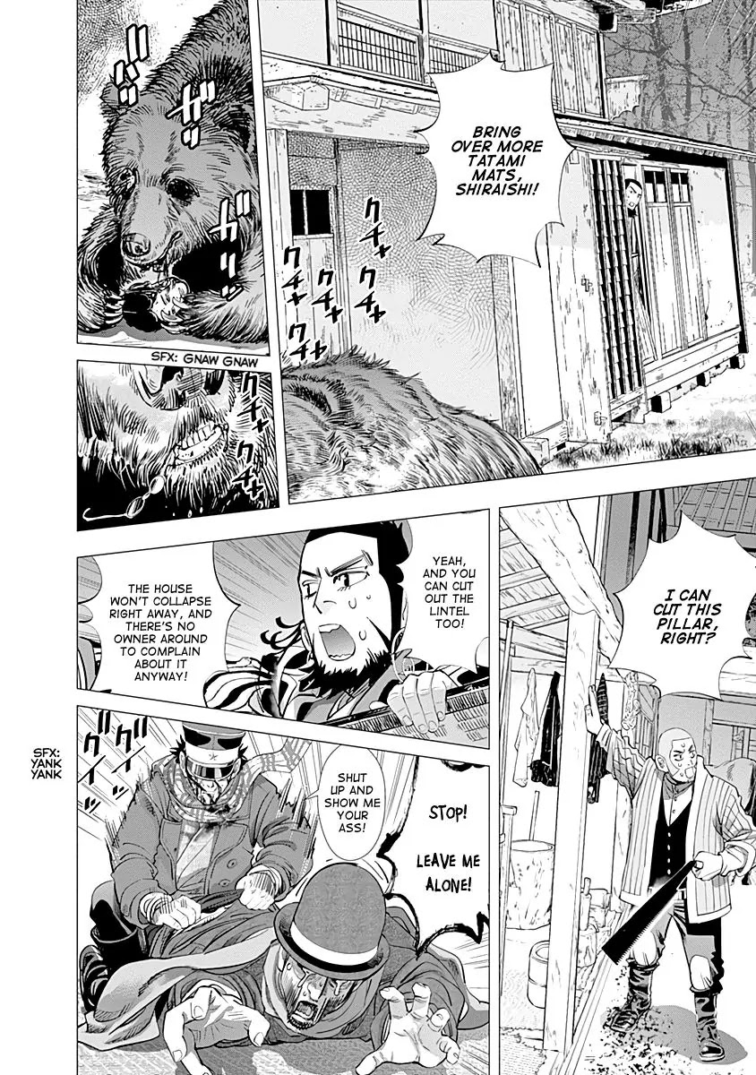 Golden Kamui Chapter 68 page 8 - Chapter 68: Intrusion