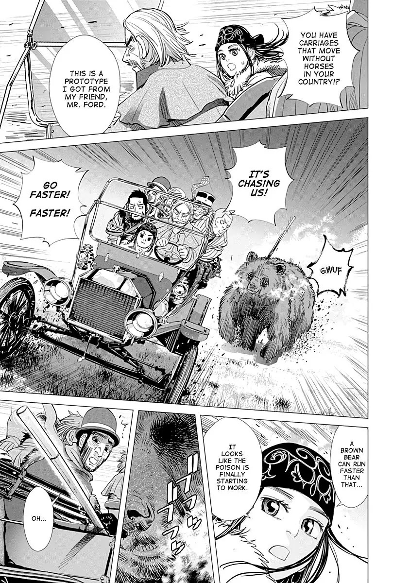 Golden Kamui Chapter 69 page 10 - Chapter 69: Escape