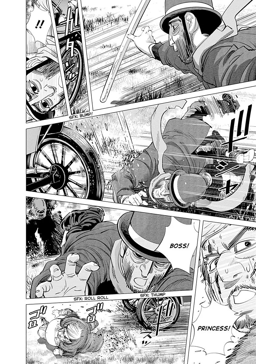 Golden Kamui Chapter 69 page 11 - Chapter 69: Escape