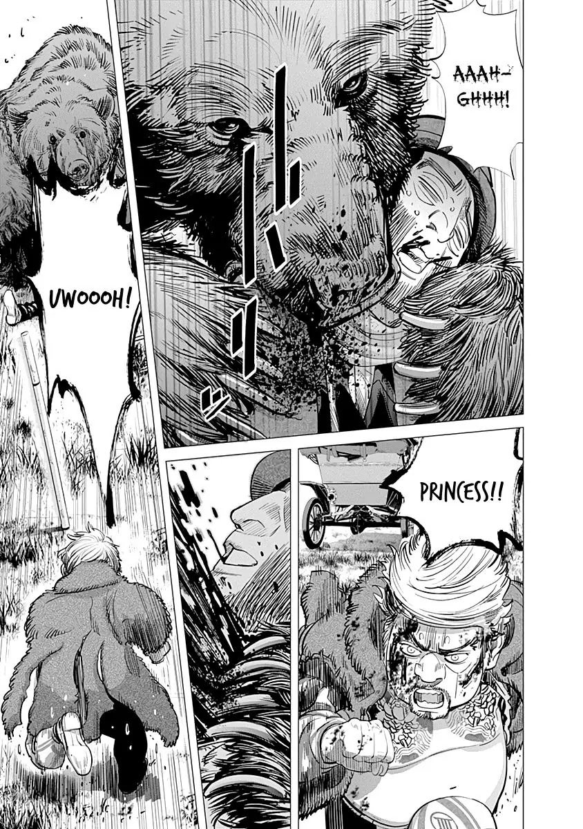 Golden Kamui Chapter 69 page 12 - Chapter 69: Escape