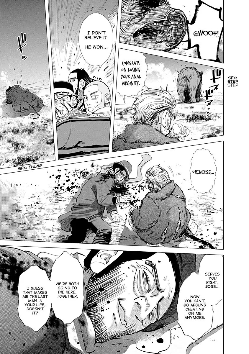 Golden Kamui Chapter 69 page 16 - Chapter 69: Escape
