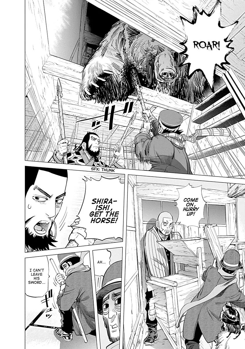 Golden Kamui Chapter 69 page 7 - Chapter 69: Escape