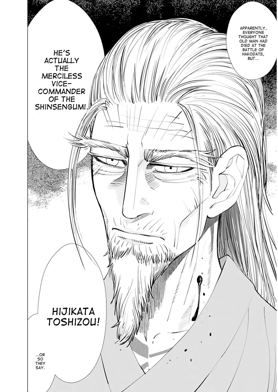 Golden Kamui Chapter 7 page 13 - Chapter 7: The Escape King
