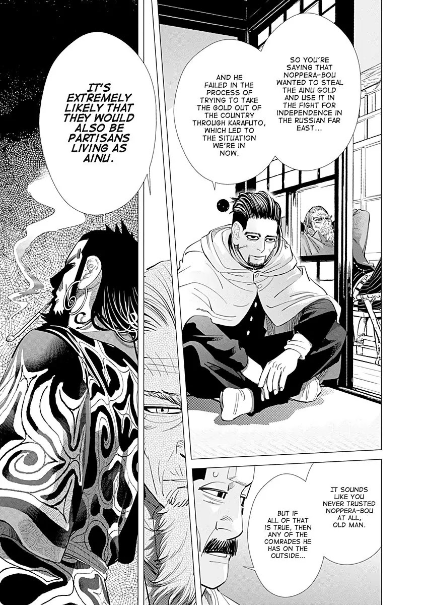 Golden Kamui Chapter 70 page 13 - Chapter 70: The Man from the Amur River