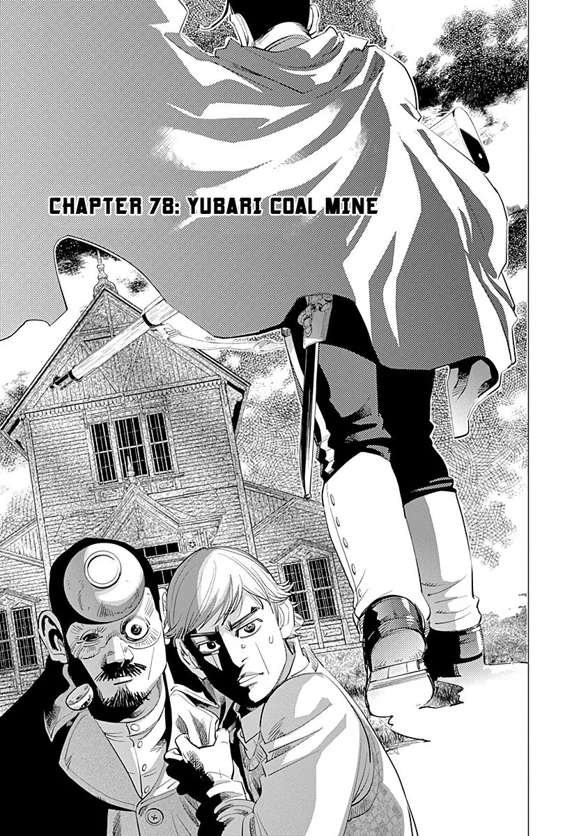 Golden Kamui Chapter 78 page 1 - Chapter 78: Yubari Coal Mine