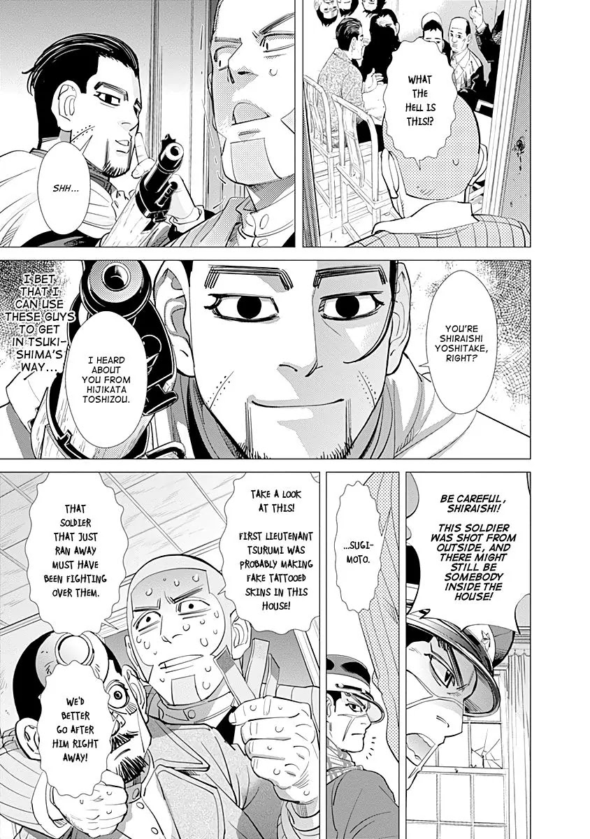 Golden Kamui Chapter 78 page 15 - Chapter 78: Yubari Coal Mine