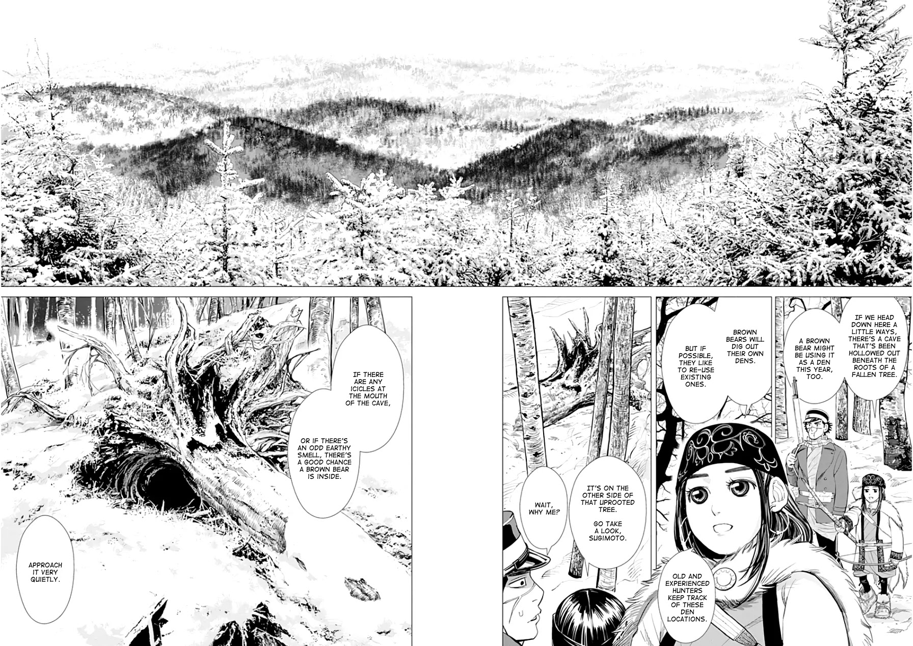 Golden Kamui Chapter 8 page 12 - Chapter 8: Flight