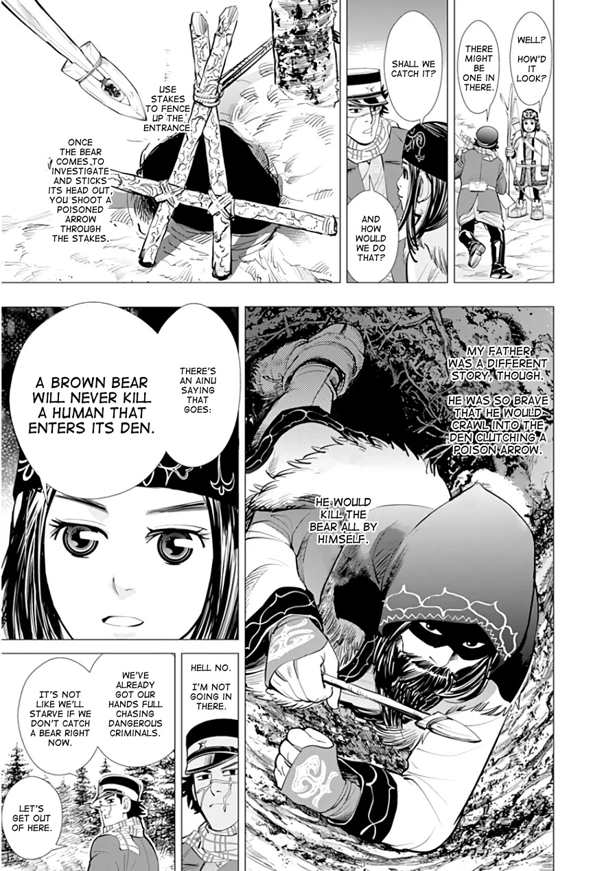 Golden Kamui Chapter 8 page 14 - Chapter 8: Flight
