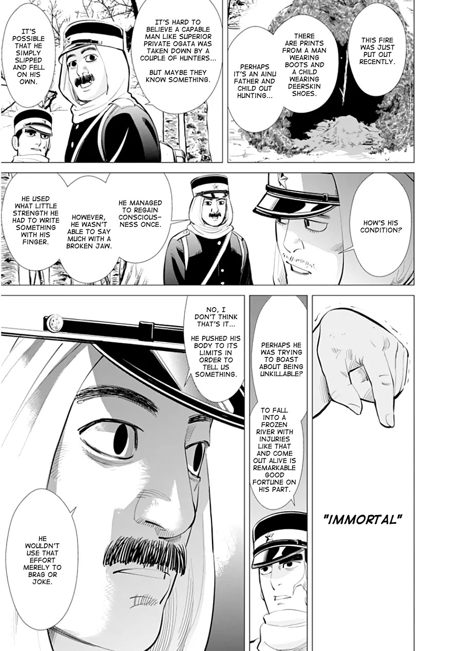 Golden Kamui Chapter 8 page 16 - Chapter 8: Flight