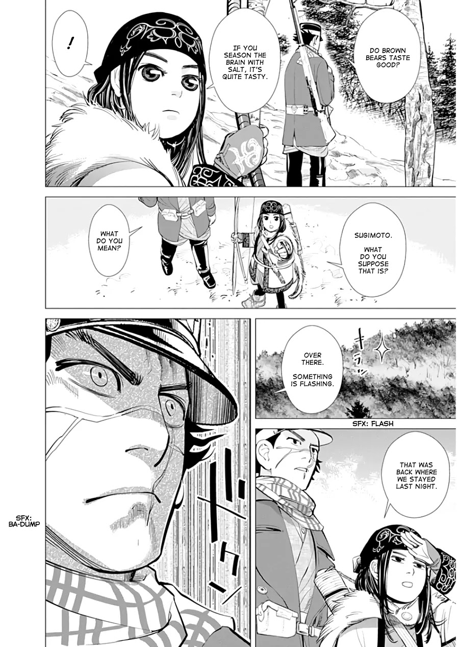 Golden Kamui Chapter 8 page 17 - Chapter 8: Flight