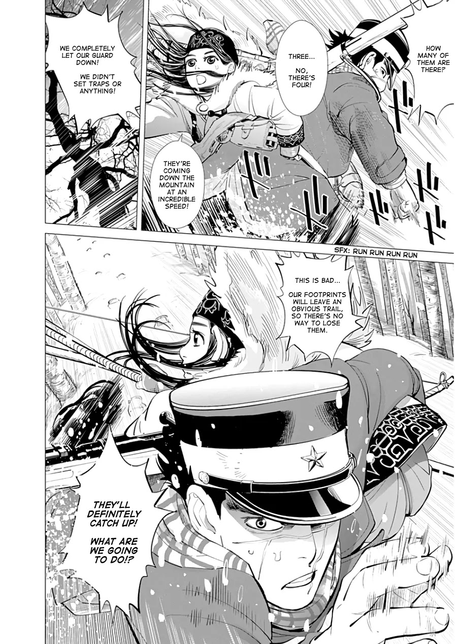 Golden Kamui Chapter 8 page 20 - Chapter 8: Flight