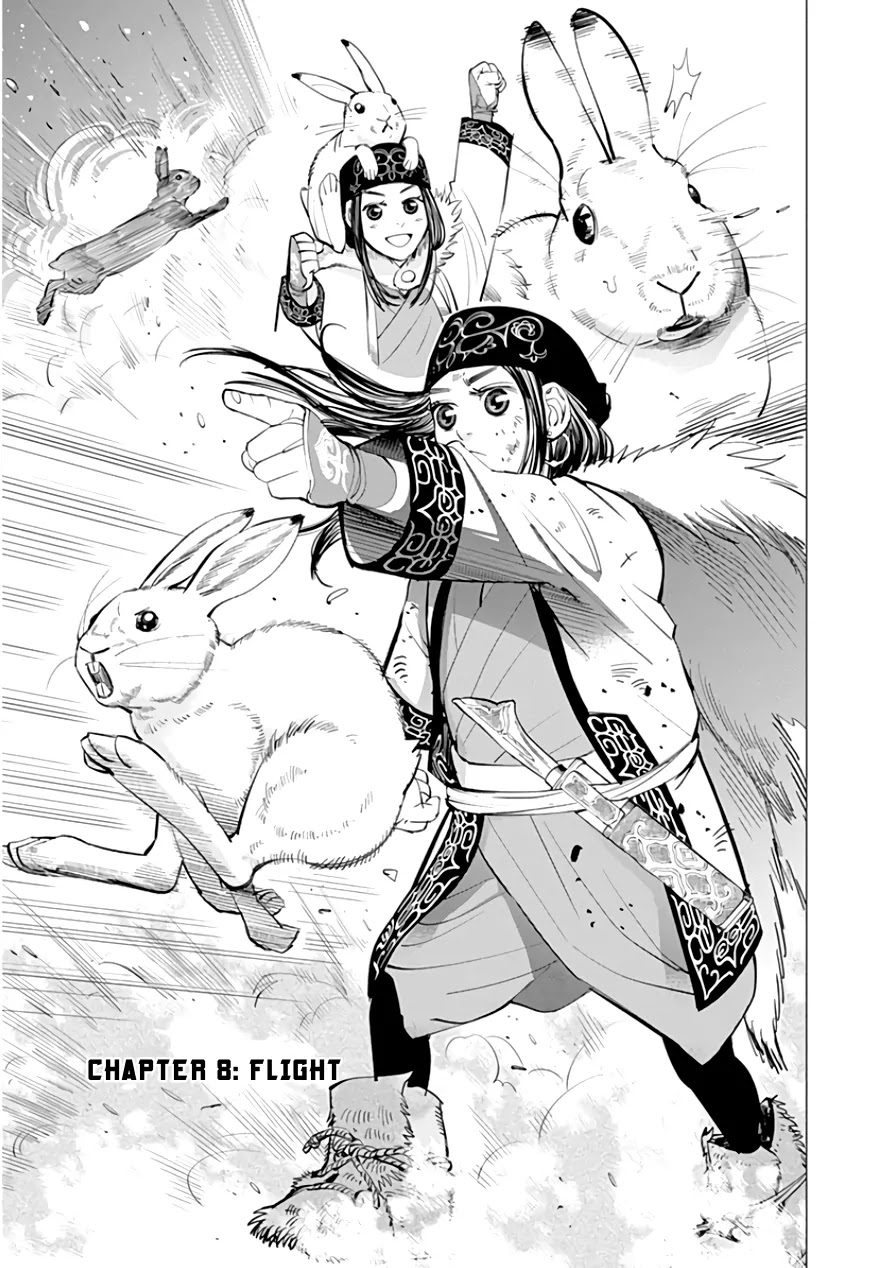 Golden Kamui Chapter 8 page 5 - Chapter 8: Flight