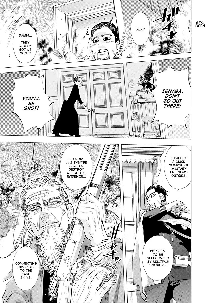 Golden Kamui Chapter 81 page 21 - Chapter 81: Destroying Evidence